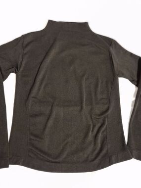 Vintage FGF Black Mock Neck Long Sleeve Top